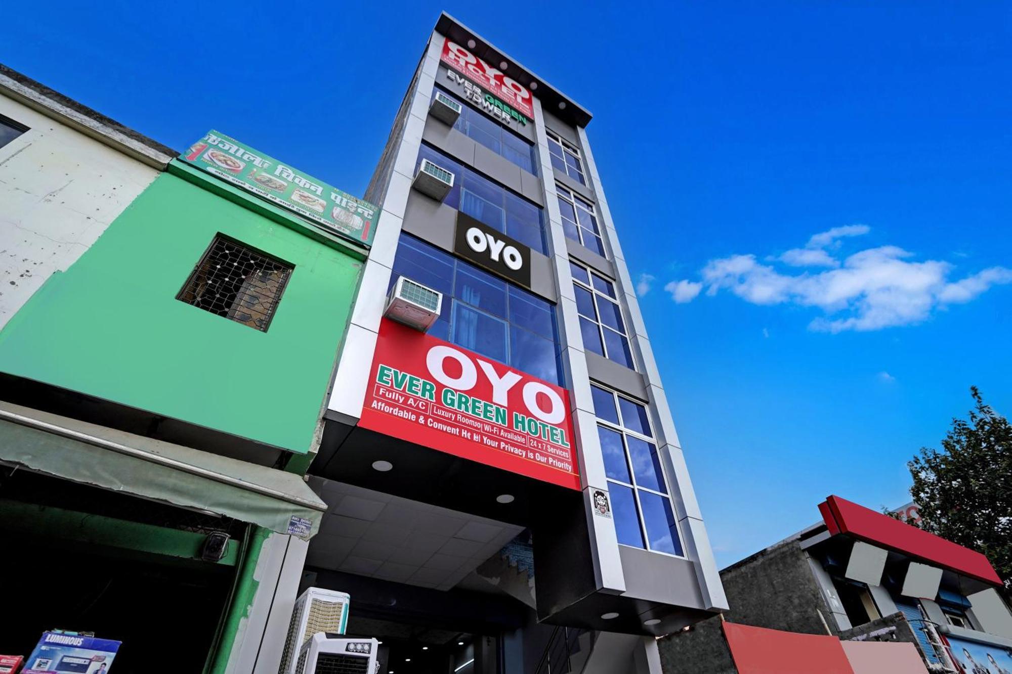 Oyo Flagship Evergreen Tower Hotel Ghaziabad Exteriör bild